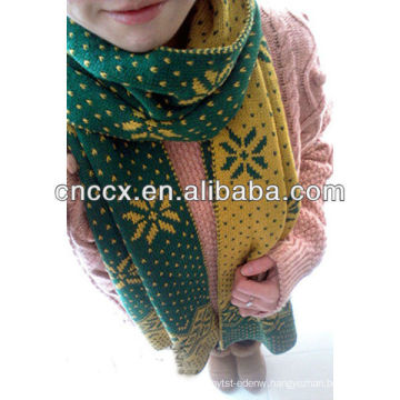 PK17ST333 ladies fashionable christmas design scarf